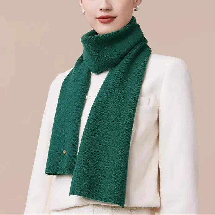 Yalu Wool Knit Scarves Unisex Gift Box Set-6