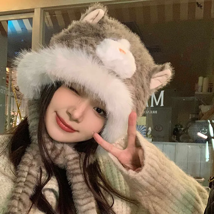 Yalu Polyester Beanies Unisex Gift Box Set-13