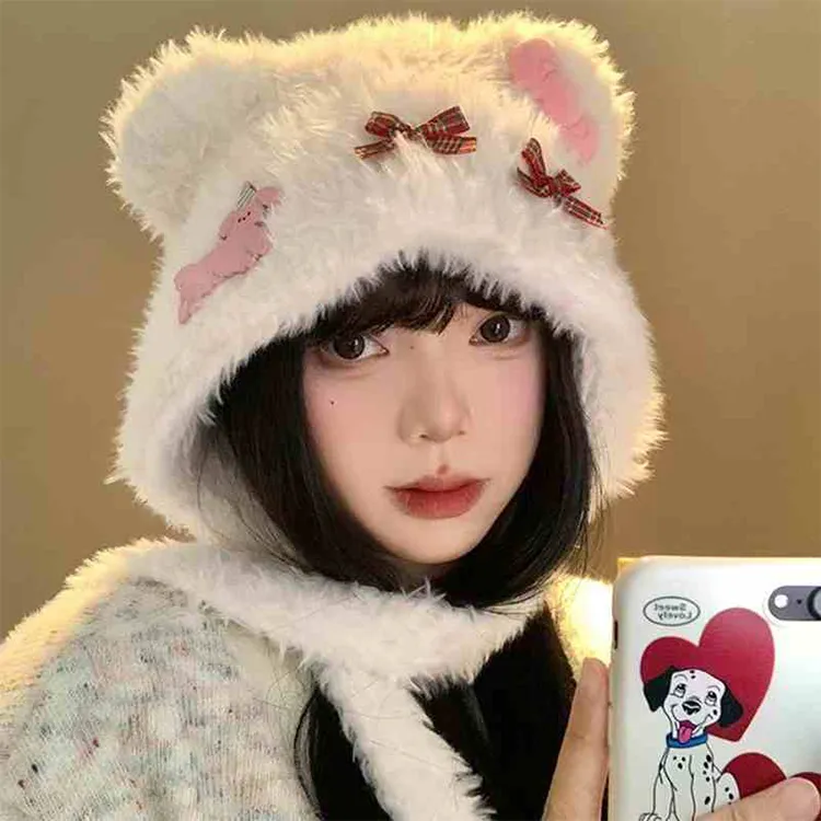 Yalu Polyester Beanies Unisex Gift Box Set-2