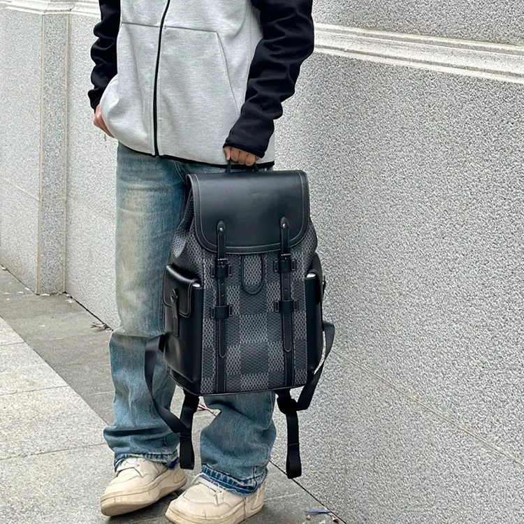 Yalu PU Backpack Unisex Multicolor-16