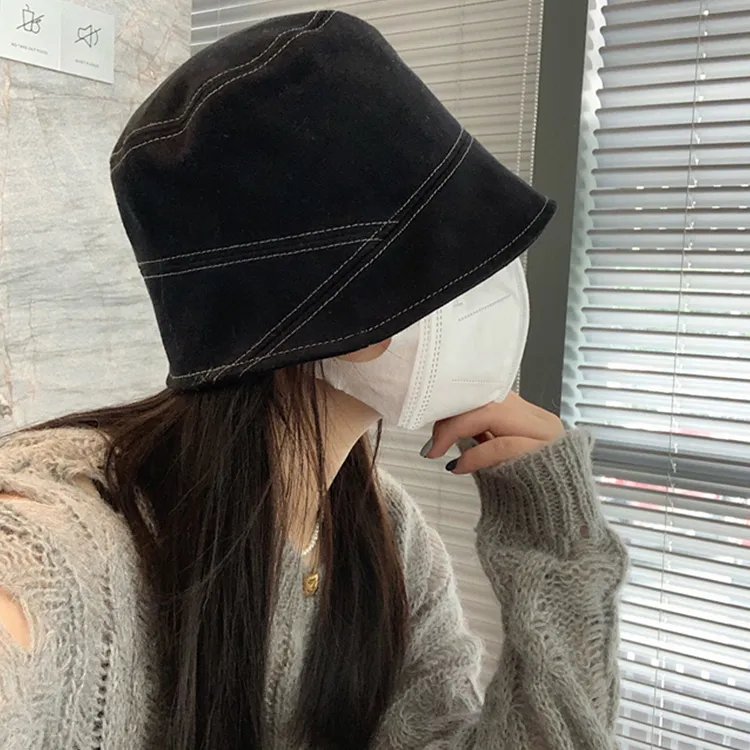 Yalu Polyester Bucket Hats Unisex-6