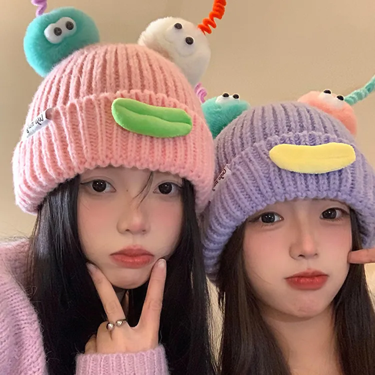 Yalu Polyester Beanies Unisex Gift Box Set-8