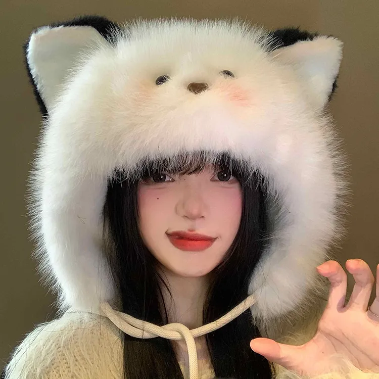 Yalu Polyester Beanies Unisex Gift Box Set-1