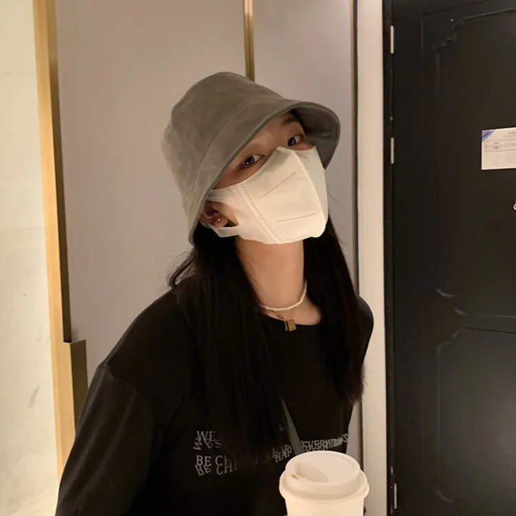Yalu Polyester Bucket Hats Unisex-14