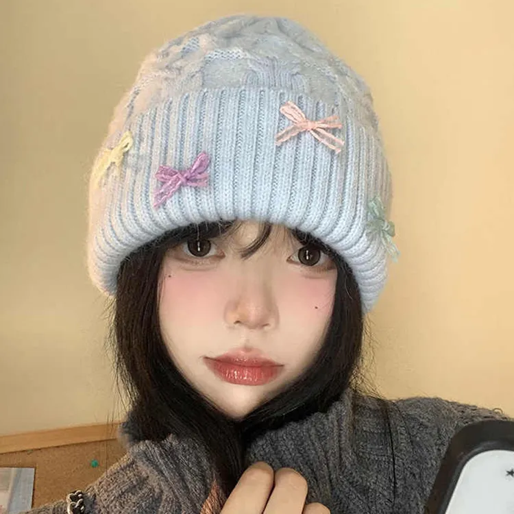 Yalu Polyester Beanies Unisex Gift Box Set-9