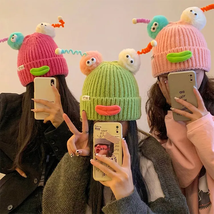 Yalu Polyester Beanies Unisex Gift Box Set-9