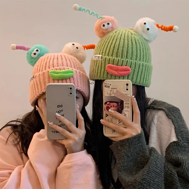 Yalu Polyester Beanies Unisex Gift Box Set-10