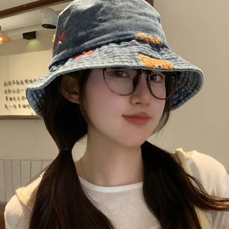 Yalu Bucket Hats Unisex-4