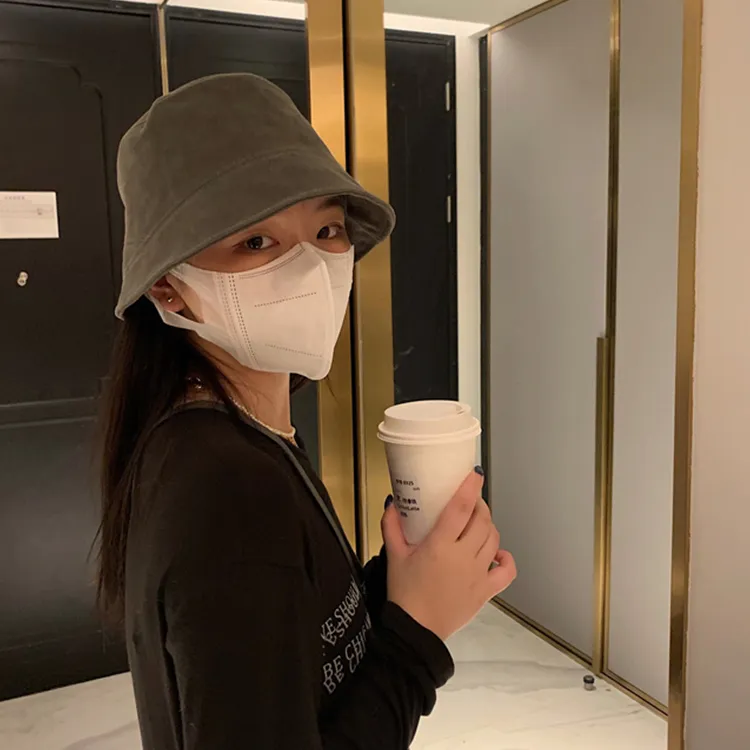 Yalu Polyester Bucket Hats Unisex-12