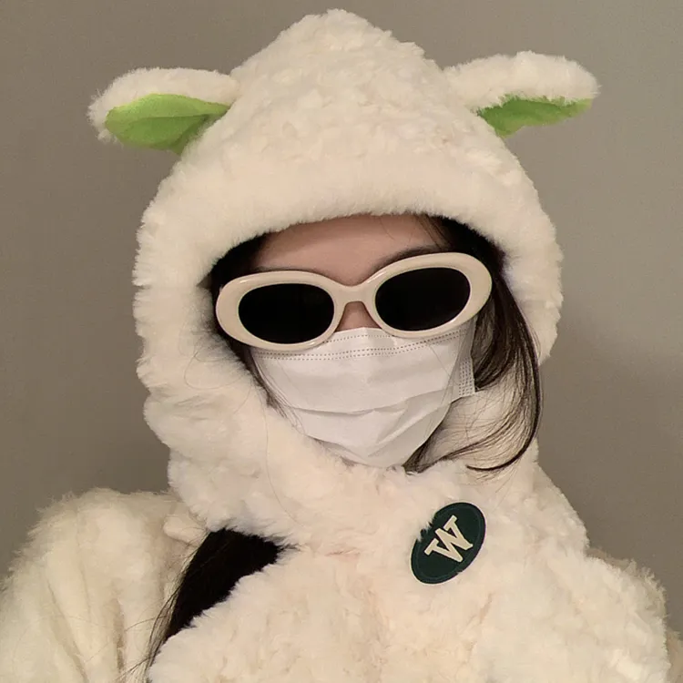Yalu Polyester Hoods & Plush Hats Unisex Gift Box Set-1