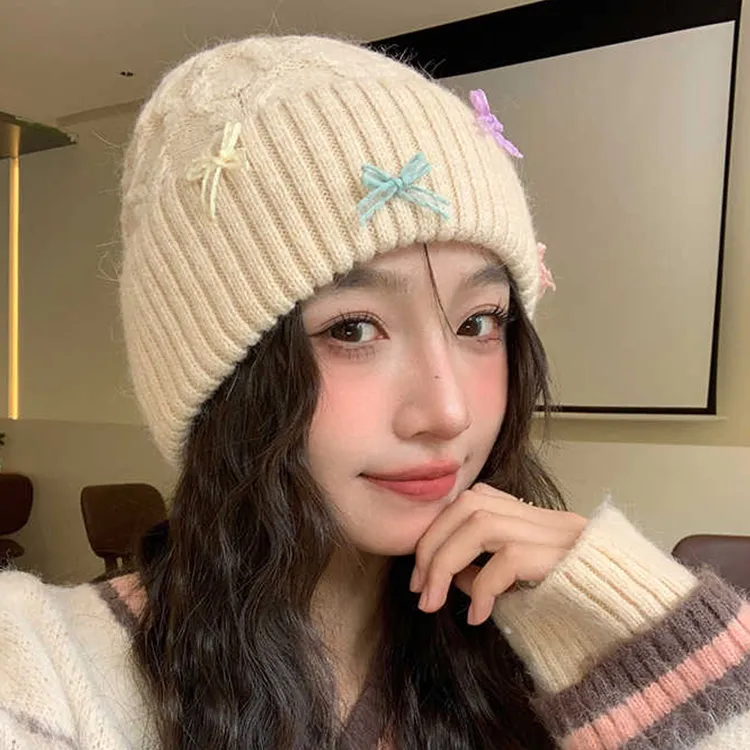 Yalu Polyester Beanies Unisex Gift Box Set-1