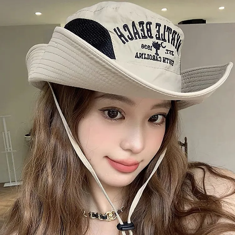 Yalu Polyester Bucket Hats Unisex-2