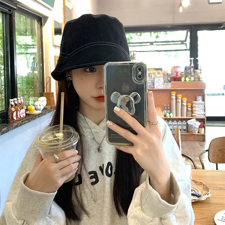 Yalu Polyester Bucket Hats Unisex-5