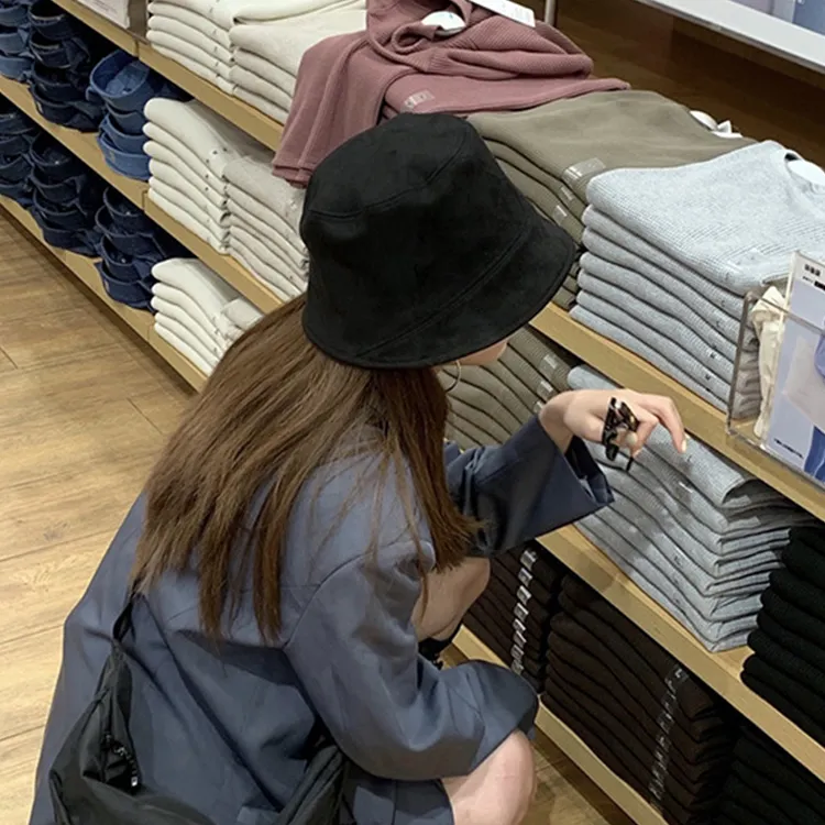 Yalu Polyester Bucket Hats Unisex-4