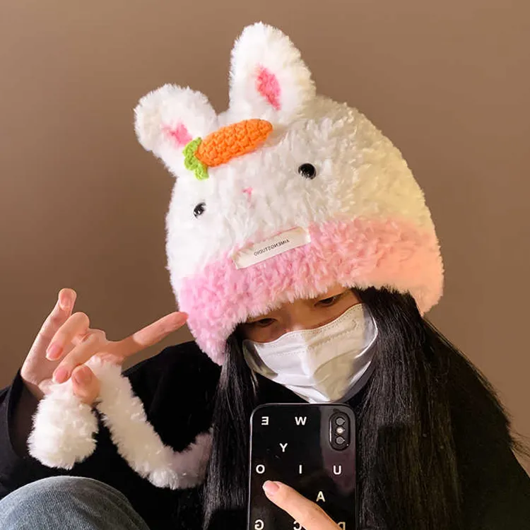 Yalu Polyester Beanies Unisex Gift Box Set-1