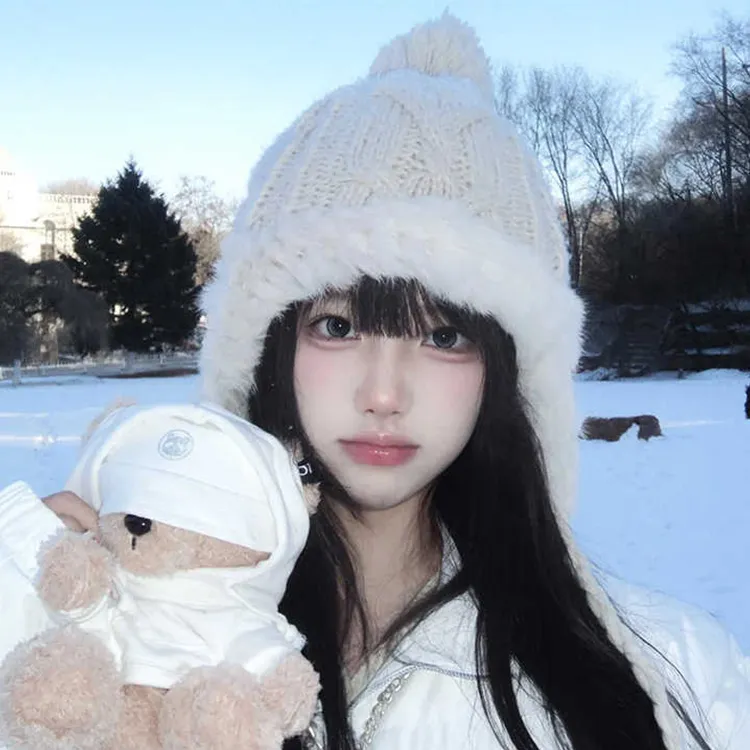 Yalu Polyester Beanies Women's Gift Box Set-3