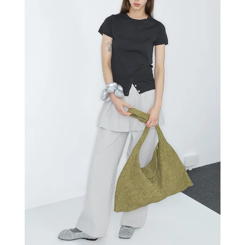 J.DE LUMIERE Casual Pants Women's Light Gray-4