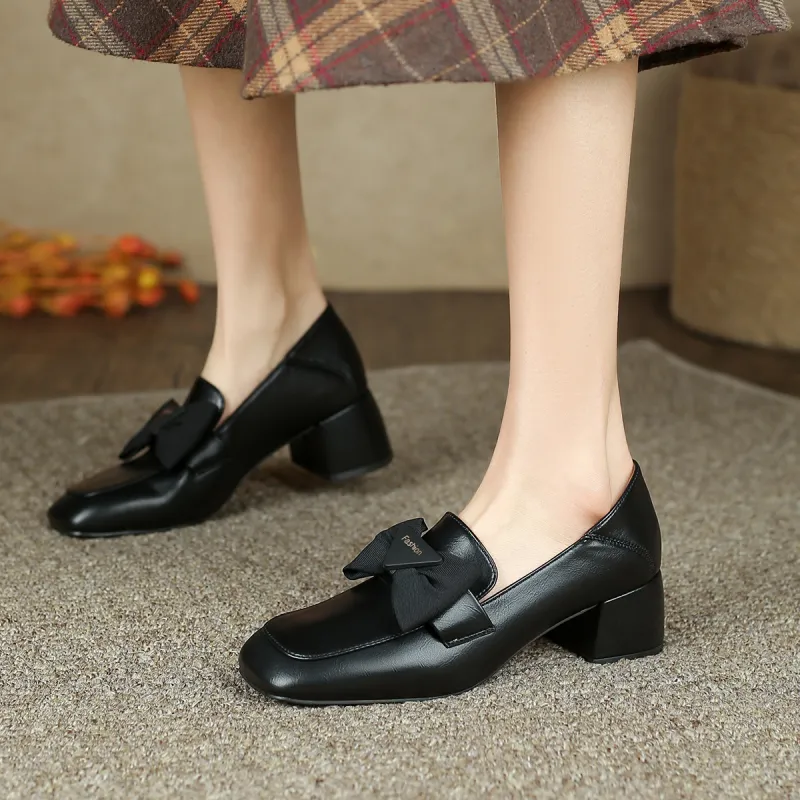 WESTLINK Loafers 5.0cm Women's Black-4
