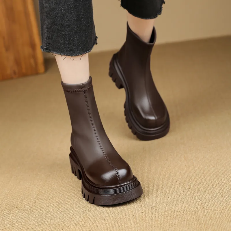 WESTLINK Ankle Boots 6.3cm Women's-8