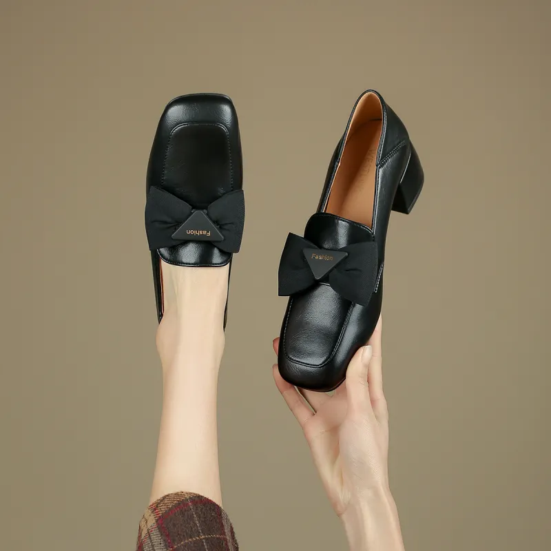 WESTLINK Loafers 5.0cm Women's Black-6