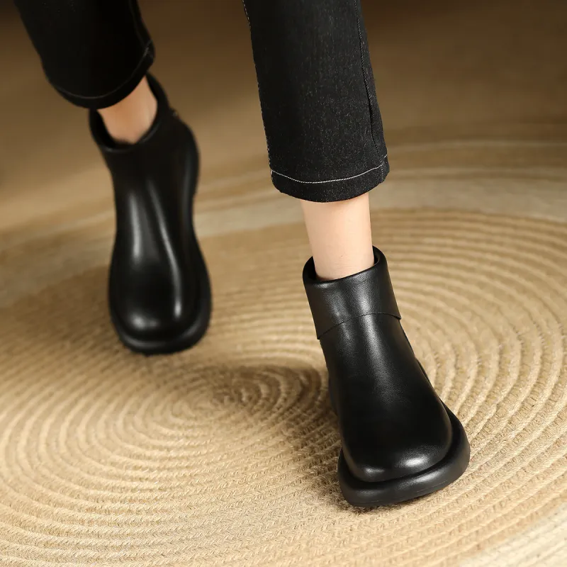WESTLINK Ankle Boots 3.0cm Women's-3