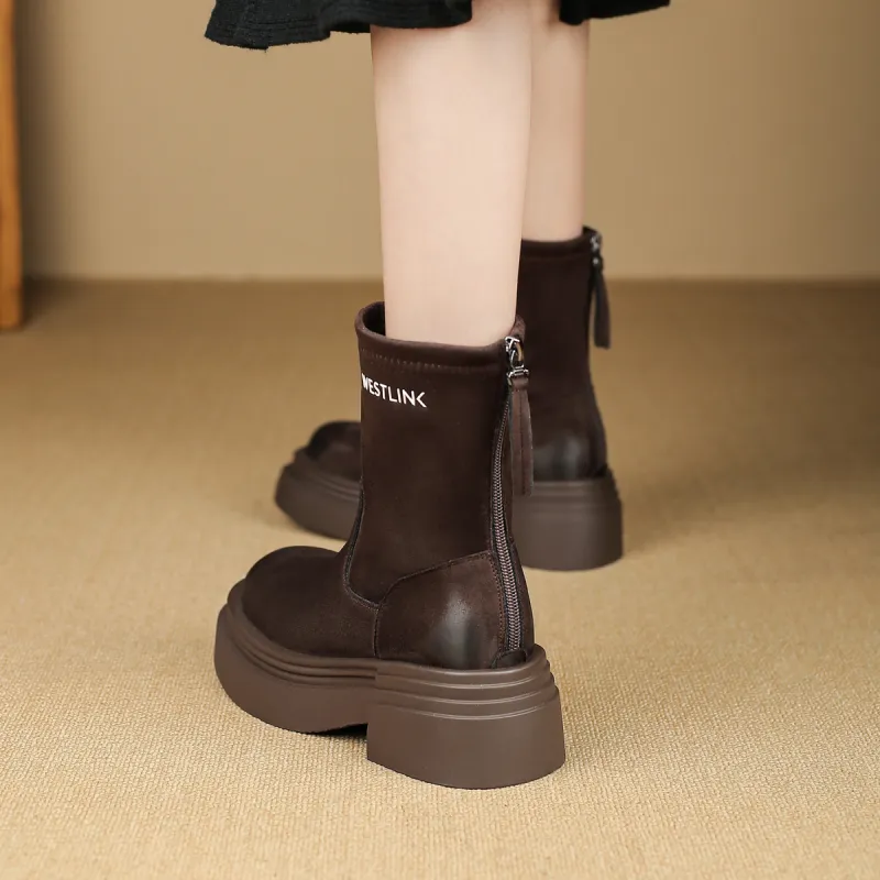 WESTLINK Ankle Boots 6.2cm Women's-9