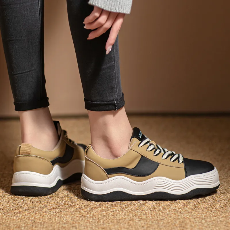 WESTLINK Breathable Height Increase Low Top Skateboard Shoes Women's-8