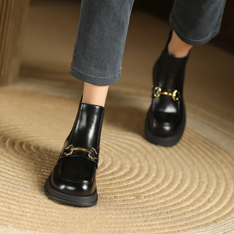WESTLINK Short Chelsea Boots 3.2cm Women's-3