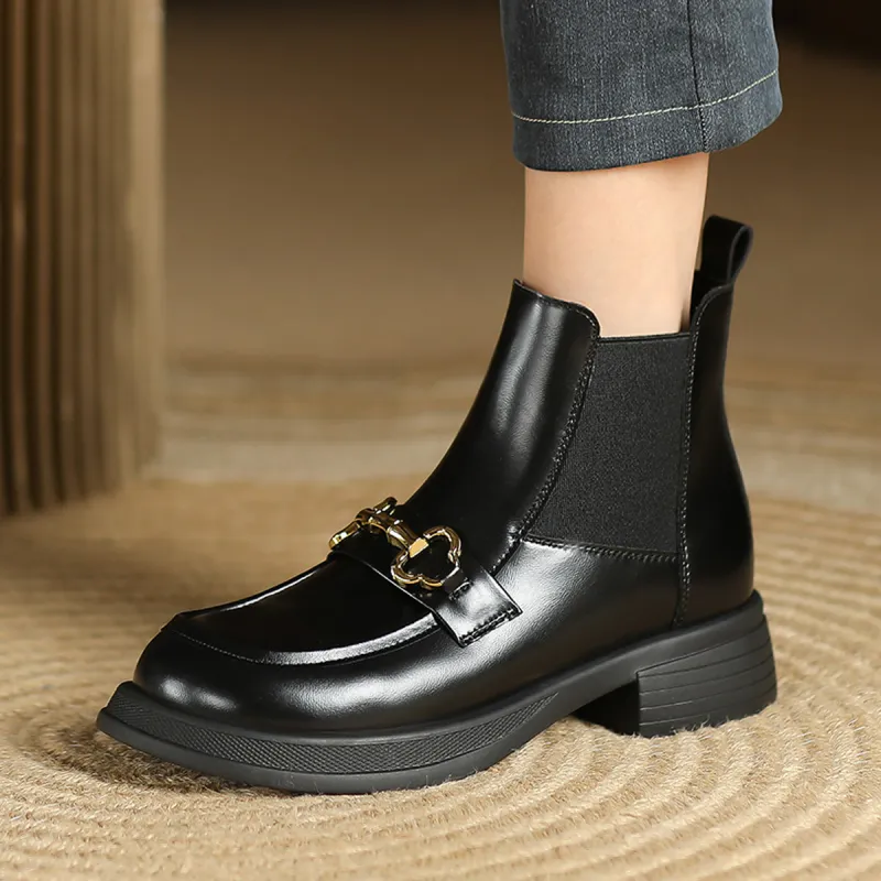WESTLINK Short Chelsea Boots 3.2cm Women's-2