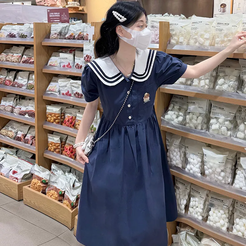 GULIANFEI Short Sleeved Dress Women's-9