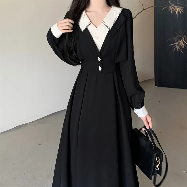 GULIANFEI Long-Sleeved Dresses Women's-2