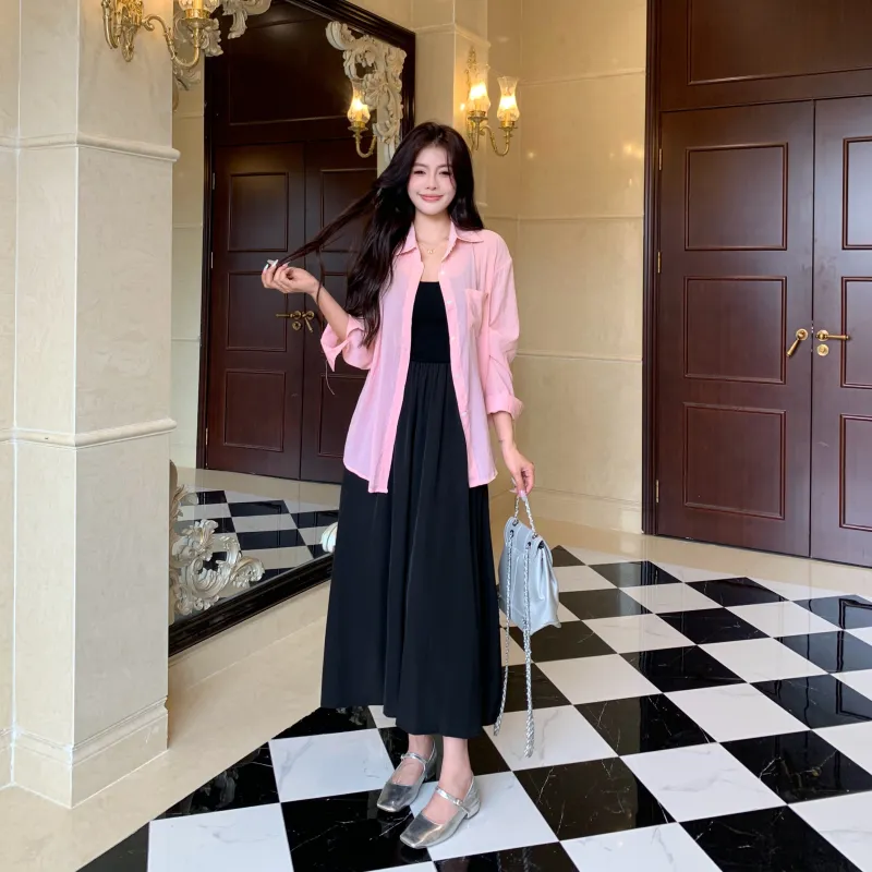 GULIANFEI Two Piece Skirt Sets Women's-3
