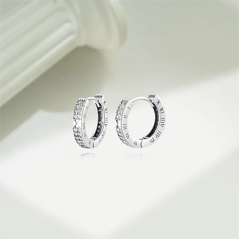 KIVA 999 Fine Silver Stud Earrings Women's-2