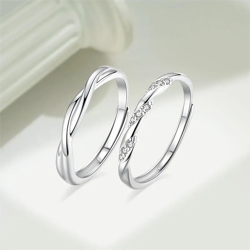 KIVA 999 Fine Silver Rings Unisex-1