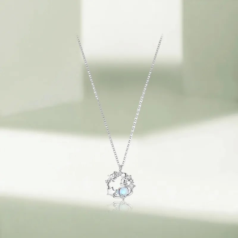 KIVA 999 Fine Silver Necklaces Women's-4