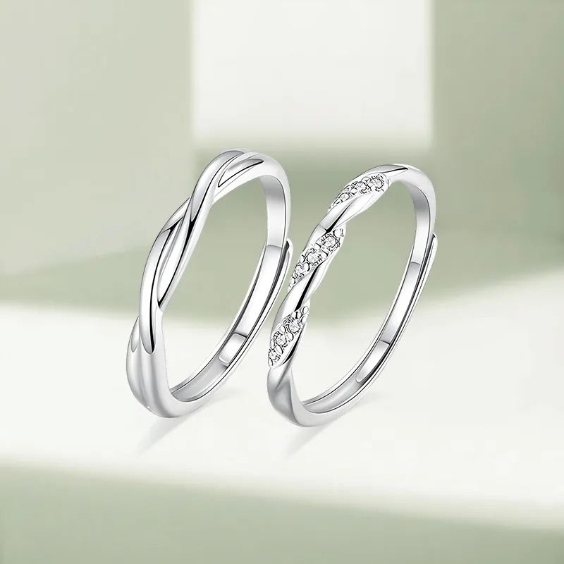 KIVA 999 Fine Silver Rings Unisex-4