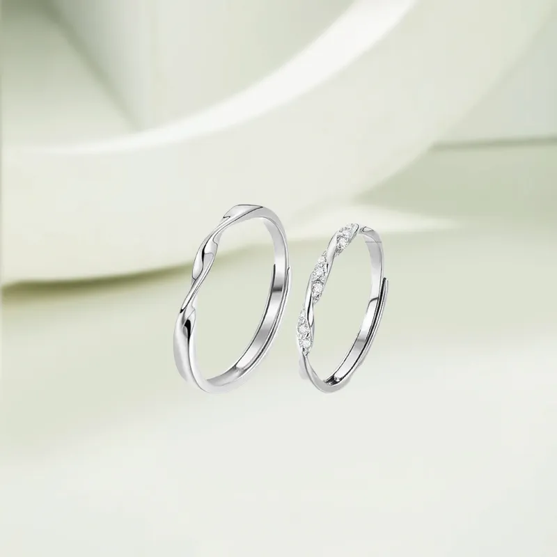 KIVA Sterling Silver Rings Unisex-2