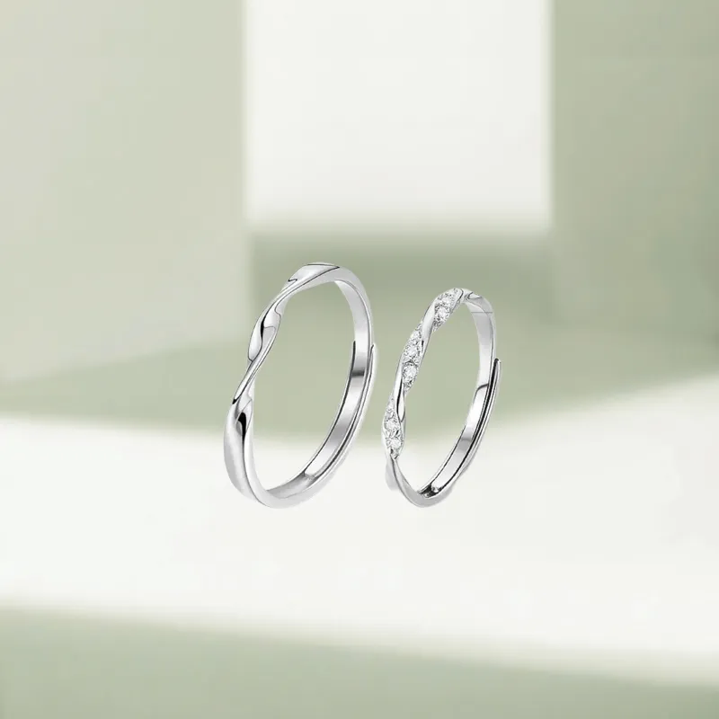 KIVA Sterling Silver Rings Unisex-4
