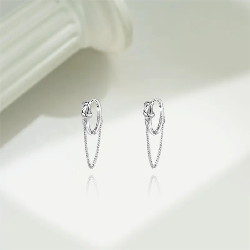 KIVA 999 Fine Silver Earrings Unisex-2