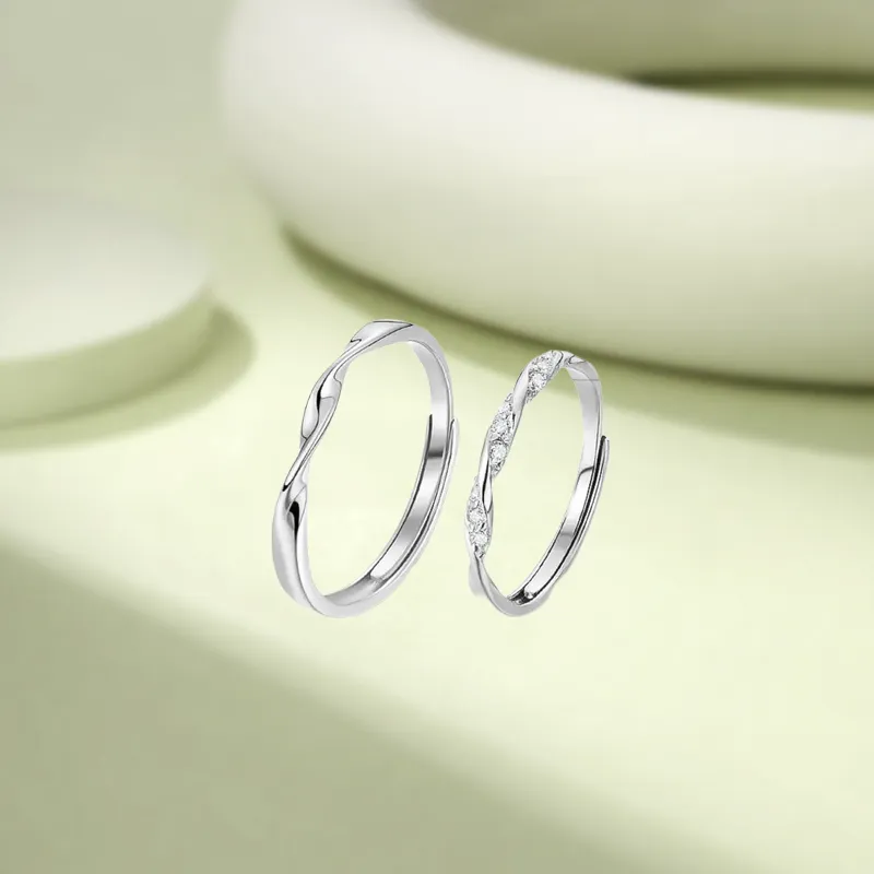 KIVA Sterling Silver Rings Unisex-5