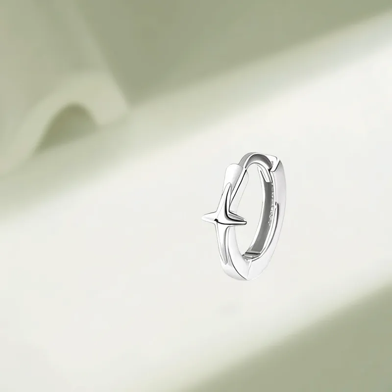 KIVA 999 Fine Silver Earrings Unisex-5