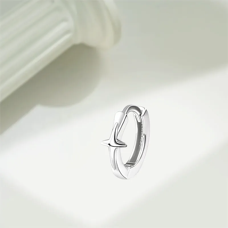 KIVA 999 Fine Silver Earrings Unisex-3