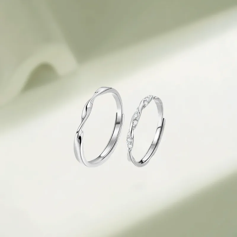 KIVA Sterling Silver Rings Unisex-3