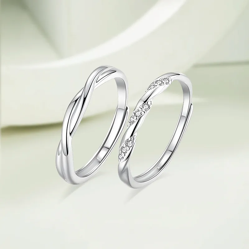 KIVA 999 Fine Silver Rings Unisex-2