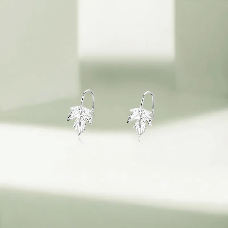 KIVA 999 Fine Silver Stud Earrings Unisex-5