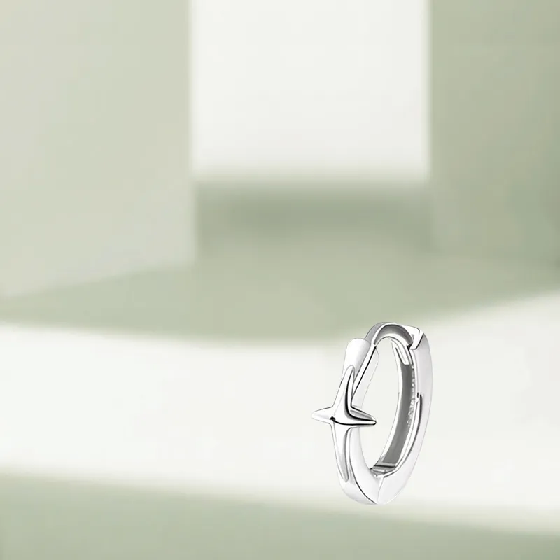 KIVA 999 Fine Silver Earrings Unisex-4
