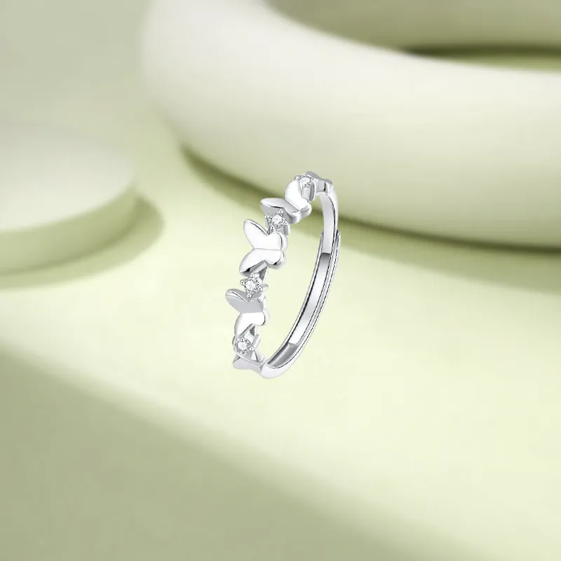 KIVA Sterling Silver Rings Women's-5