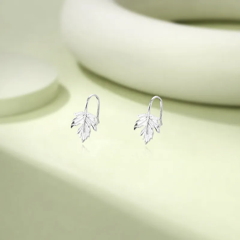 KIVA 999 Fine Silver Stud Earrings Unisex-6