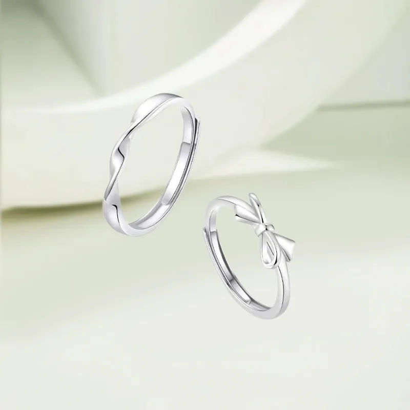 KIVA 999 Fine Silver Rings Unisex-2