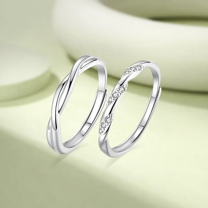 KIVA 999 Fine Silver Rings Unisex-5